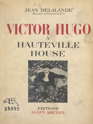 cover image of Victor Hugo à Hauteville House